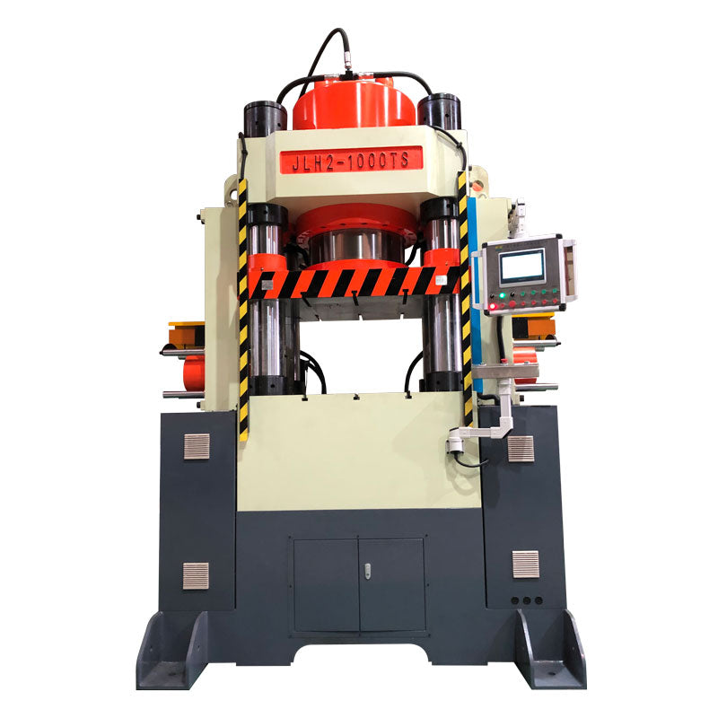 Four-column cold extrusion forming machine