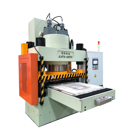 600-ton sliding table push-pull four-column puzzle hydraulic press