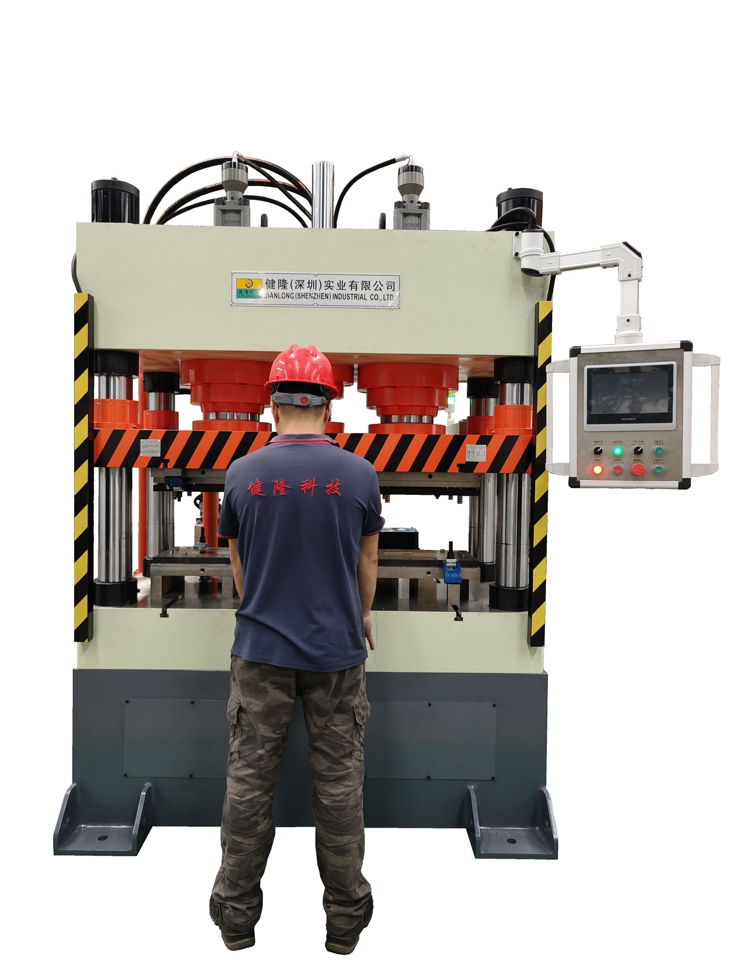 Four column sheet metal forming hydraulic press 200T