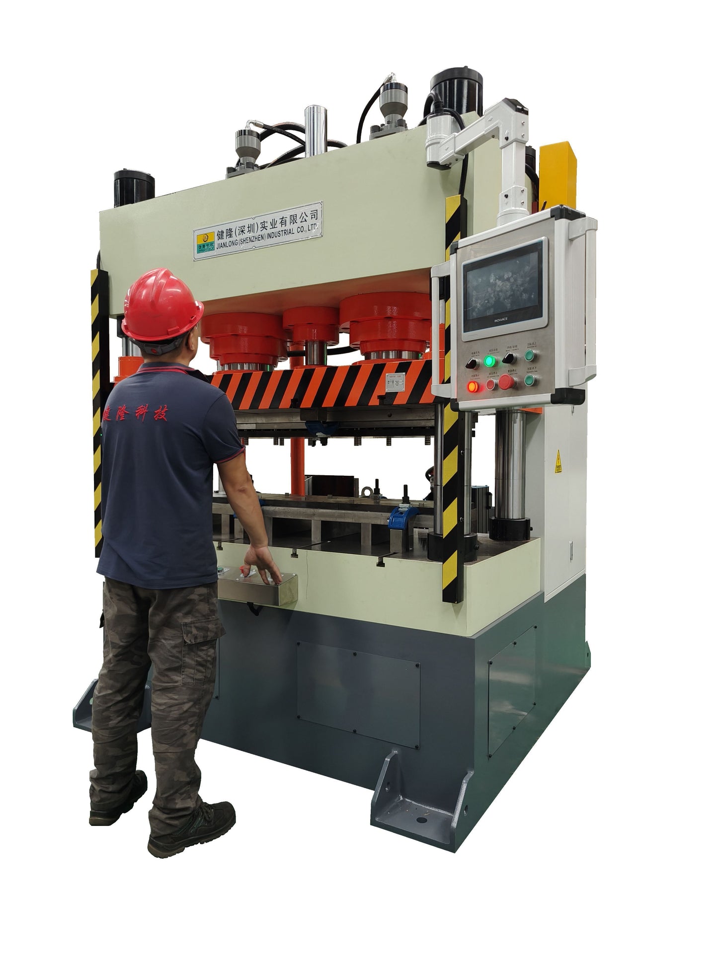 Four column sheet metal forming hydraulic press 200T