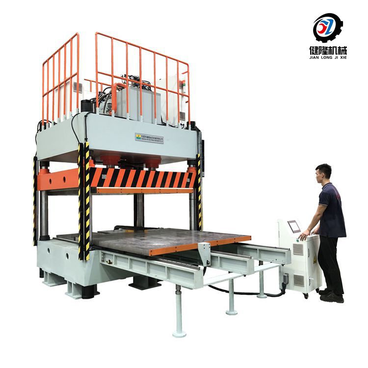 200-ton sliding-type large tabletop hot press machine