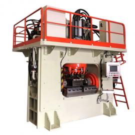 High precision 750Ton four-column hot and cold forging hydraulic press with servo system