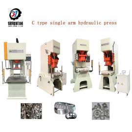 30 tons guideway bow type hydraulic press