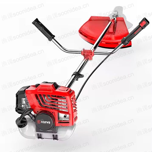 Backpack type gasoline fan