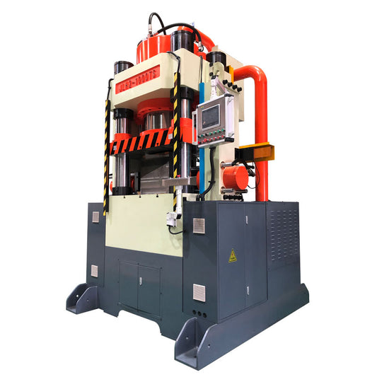 Four-column cold extrusion forming machine