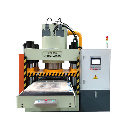 600-ton sliding table push-pull four-column puzzle hydraulic press